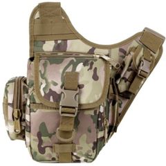 Super men and women alforja tactical backpack shoulder bag messenger bag in many outdoor sports travel canvas bag saddle bag CP camouflage