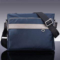 Armani Android Vatican male package bag Men Men's satchel cross Oxford nylon canvas bag vertical leisure blue
