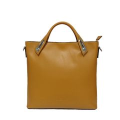 CARDANNA kadanna counter genuine high-grade leather Laptop Messenger Shoulder leather female bag. Apricot queen