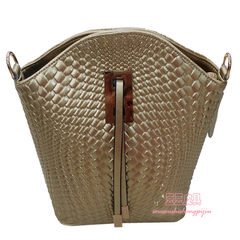 New handbag shoulder bag leather shell spring tide medium Korean portable Crossbody Mini spring and summer fashion Golden