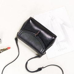 2017 new tide lock small package all-match handbags casual Mini Shoulder Bag Messenger Bag cross black