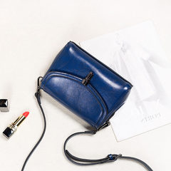 2017 new tide lock small package all-match handbags casual Mini Shoulder Bag Messenger Bag cross Royal Blue