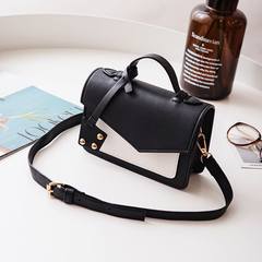 The summer of 2017 New Small Bag Handbag Shoulder Messenger Bag Handbag Mini fashion color small hand bag black