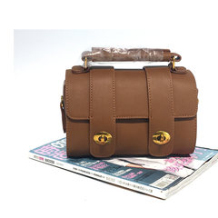 Boston NanFanG Gucci bag fashion trend lock cylinder Shoulder Bag Messenger Bag BROWN/ Brown
