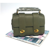 Boston NanFanG Gucci bag fashion trend lock cylinder Shoulder Bag Messenger Bag GREEN/ green