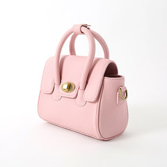 The original high quality leather line 2016 new mini mini super small shoulder bag handbag all-match female bag Sakura Pink