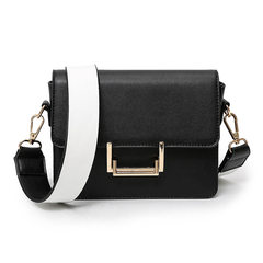 2017 new handbag bag autumn Korean fashion Boston lock small bag lady single shoulder bag black