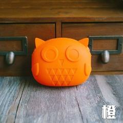 Japan and South Korea 2015 new owl silicone zero wallet, a variety of mini hand bag, male and female children package popular bag 50349 green