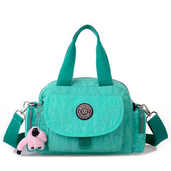 Shipping bag 2015 summer new Korean Shoulder Handbag Bag waterproof nylon canvas bag lady bag Emerald green
