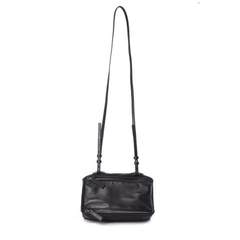 2016 new leather bag big European and American Pandora's box bag sheepskin star with a shoulder bag black