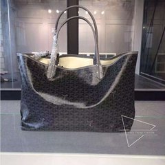 Wang fei has a large capacity shopping bag of genuine leather shoulder bag for women