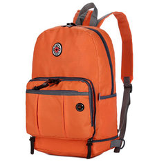 Fashion satchel portable folding handbag shoulder bag bag skin ultra light backpack dual-purpose waterproof 50349 green