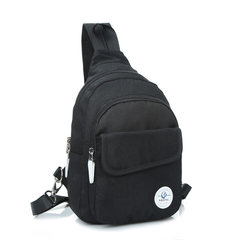 2016 new backpack BAG BAG BAG canvas chest s casual Shoulder Messenger Backpack Travel Bag black
