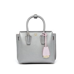 Korean purchasing *MCM* counter authentic *2017, new MILLA single shoulder oblique cross bag, small star models 17 new silver