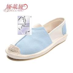 Spring 2017 canvas shoes shoes Korean students pedal shoes shoes a lazy fisherman all-match white shoes Thirty-eight black