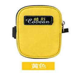 Special sports wrist bag, mobile phone bag, female key bag, cute fabric, zero wallet, mobile phone bag, hand bag yellow