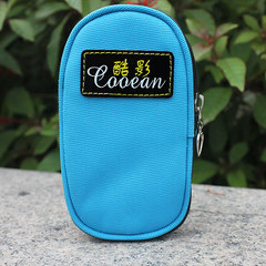 Special sports wrist bag, mobile phone bag, female key bag, cute fabric, zero wallet, mobile phone bag, hand bag Sky blue