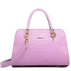 The 2014 Summer new handbag Korean crocodile sweet Shoulder Bag Messenger Bag big bag ladies bags violet
