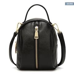 Ms. small bag 2017 summer new single shoulder bag mini mobile phone bag fashion all-match chain bag bag black