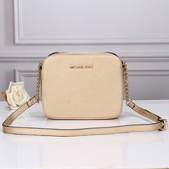 2017 new trade square fashion pack Mini chain bag simple all-match portable shoulder bag Golden