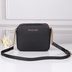 2017 new trade square fashion pack Mini chain bag simple all-match portable shoulder bag black