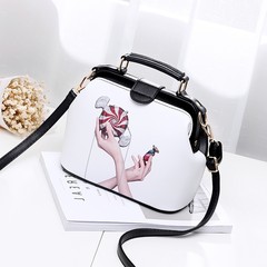 Small summer bag 2017 new Korean tide fashion handbags handbag Mini all-match personality single shoulder bag Palm candy