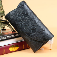 Europe and the United States Patent Leather Hand Bag Handbag New Female envelope single shoulder bag bag bag lady luxury dinner black