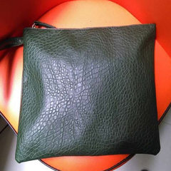 East Gate tide bag Korea official website ning9 hand bag casual Handbag Bag Korean fashion personality Lychee green olive