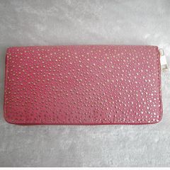 Little velvet lady zipper long mobile phone wallet wallet big hand take a change. A passbook Pink