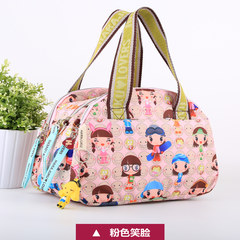 Special offer 2016 new smile Messenger Tote Harajuku female bag mail shipping insurance 842 Pink Smiley Face