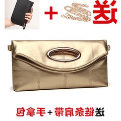 2017 new hand bag ladies handbag bag purse Large Clutch Shoulder Bag Messenger Bag Golden carry bag