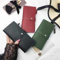 2017, the new lady purse, female long mobile phone bag, Korean version of zero wallet, large capacity eighty percent off Wallet