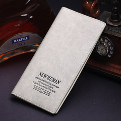Japan and South Korea South Korea wallet popular long wallet wallet card multi male and female general change bit multicolor shipping 217 gray