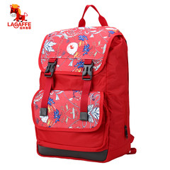 Waterproof nylon Mommy backpack 2017 new handbag bag tide all-match freaky out bag child package Western style red