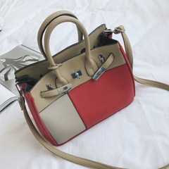 All 2017 new female fashion color bag all-match leisure Shoulder Handbag simple Satchel