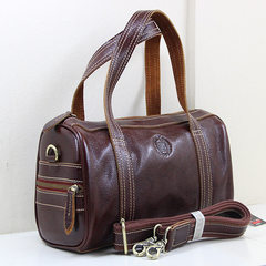 Tibet pimp genuine leather hand bag handbag leather simple diagonal pillow 051163