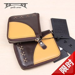 The new Korean Ladies Purse Leather short eighty percent off ladies purse purse handbag with simple coin bag