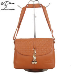 Kangaroo leather handbags are genuine leather soft flip old Satchel Bag send her mother-in-law