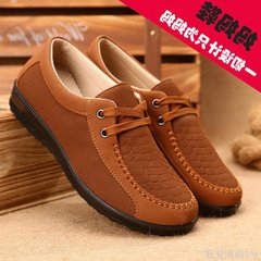 The spring and autumn shoes shoes soft bottom shoes casual shoes slip elderly mother grandma flats