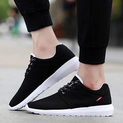 Casual shoes in summer 2017 new air max shoes men's sport shoes cloth shoes T66- black