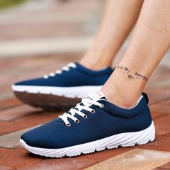 Casual shoes in summer 2017 new air max shoes men's sport shoes cloth shoes F81- blue
