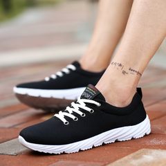 Casual shoes in summer 2017 new air max shoes men's sport shoes cloth shoes F81- black