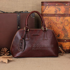 The new Tibet pimp litzi bag head layer cowhide leather handbag Crossbody Bag leisure 966003
