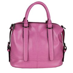 Watts, winter and winter, cowhide, leather bag, ladies' brand, hand cross leather bag, 8818 Sakura Pink