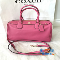 [American spot] COACH, Ms. Chi, leather, large, oblique shoulder, Boston bag, F36672@ sea, buy family Dahlia IMDUL (American color spot)