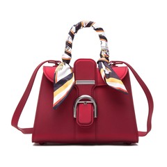 Female fashion hot single shoulder bag 2017 autumn new lady handbag B51W7309 all-match scarf 05 red