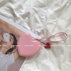 Pt custom chic Korea Han Feng Love Pink Purse Handbag Purse For example, cash
