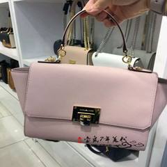 MK USA 2017 new Tina handbag swing Shoulder Bag Handbag medium Xiekua package flip wings Pink swing bag