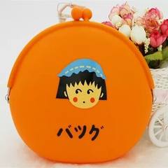 Mail Bag Satchel Bag, cherry silicone jelly packets package soft summer student Mini adorable children Orange balls