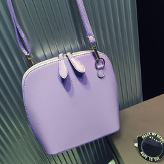 [a] new handbag, wind Korean small shell bag girl Bag Shoulder Satchel Han Banchao A purple taro is not returned